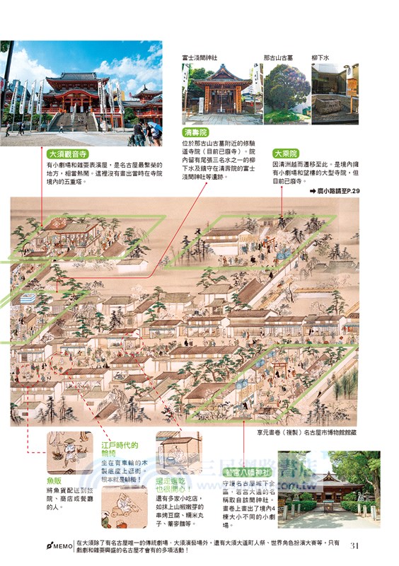 放大鏡下的日本城市慢旅名古屋東海圖鑑：圖解日本名勝與文化，剖析建築美學．人文內涵，全彩自我導覽旅遊書