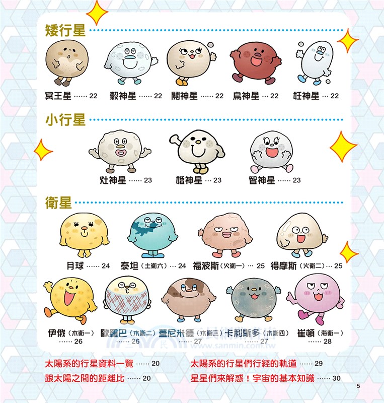 星星宇宙小圖鑑：跟著可愛角色學習，展開神秘的太空旅程！