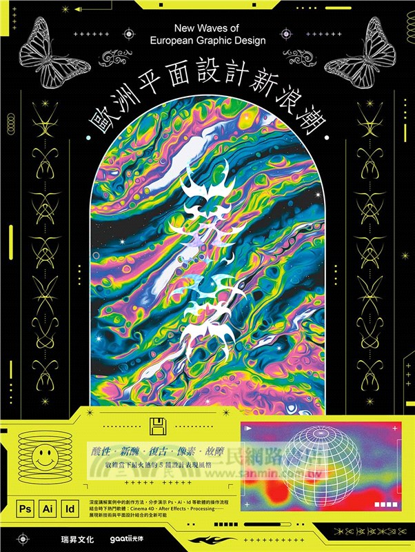 歐洲平面設計新浪潮：酸性／新醜／復古／像素／故障