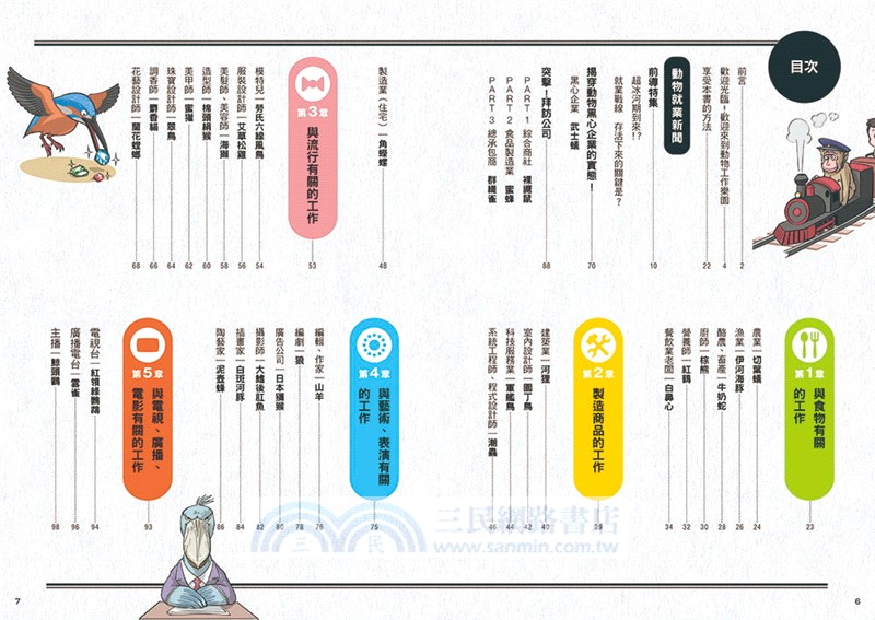 動物們的求職大作戰：200種動物120項職缺，一窺動物們工作時的獨特生態！^^