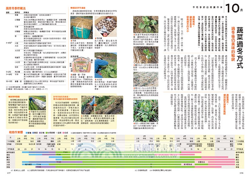 零基礎！自然無農藥四季菜園：種菜初學者的第一本務農寶典附12 個月務農工作行事曆