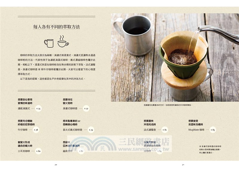 沖杯美味咖啡的露營時光