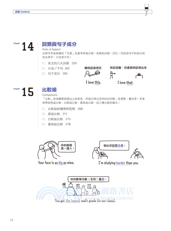 超好學的英文文法課本 三民網路書店