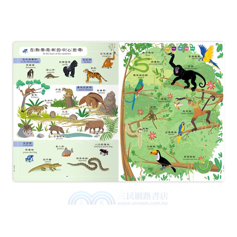 我的1000個動物單字