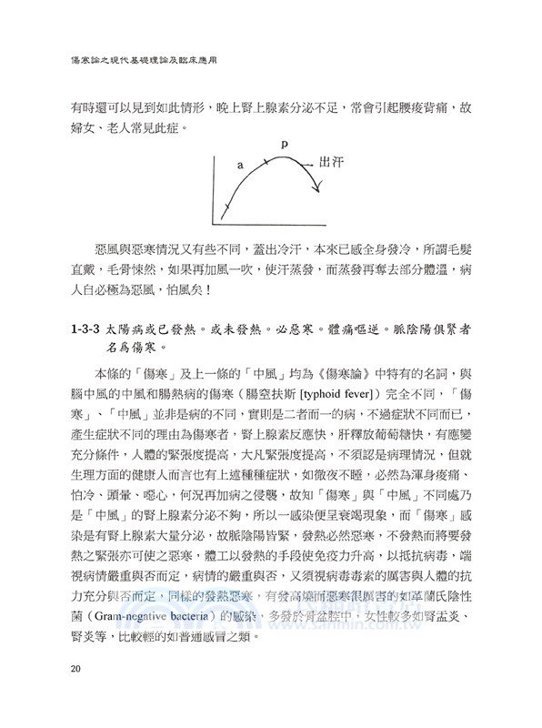 傷寒論之現代基礎理論及臨床應用
