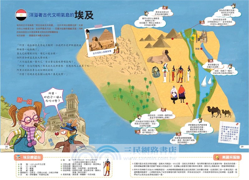 世界首都地圖01：獻給孩子的神奇旅行