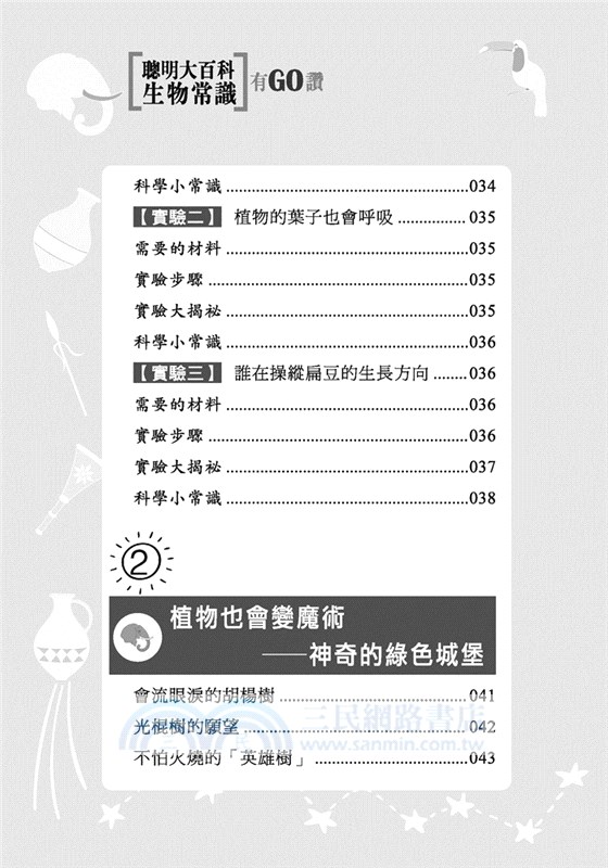 聰明大百科：生物常識有GO讚！