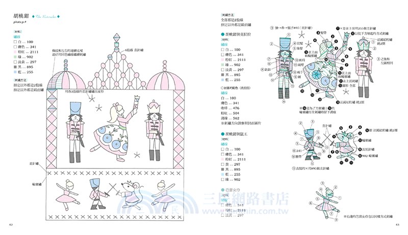 annas的童話刺繡圖案集：用針線描繪12則故事