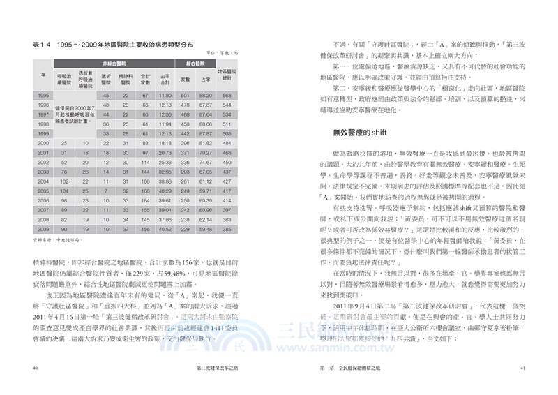 第三波健保改革之路