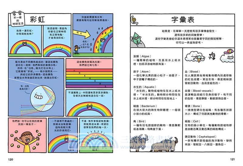 100 種地球爆笑生活指南：便便、樹懶與彩虹，還有讓你意想不到的……