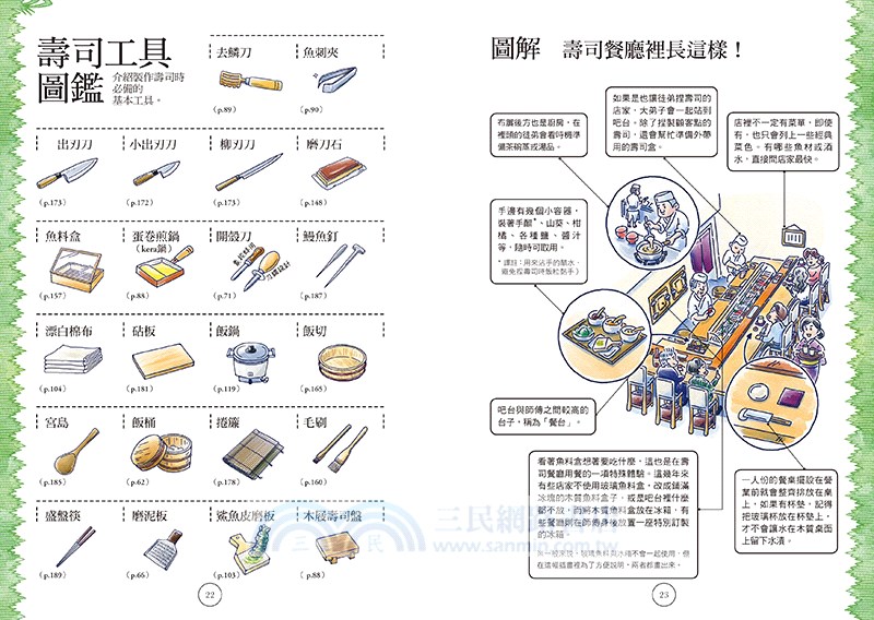 圖解壽司辭典 三民網路書店