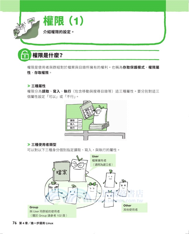 Linuxの繪本：快速上手LINUX的九堂課
