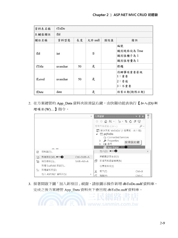 跟著實務學習ASP.NET MVC 5.x：打下前進ASP.NET Core的基礎（使用C#2019）