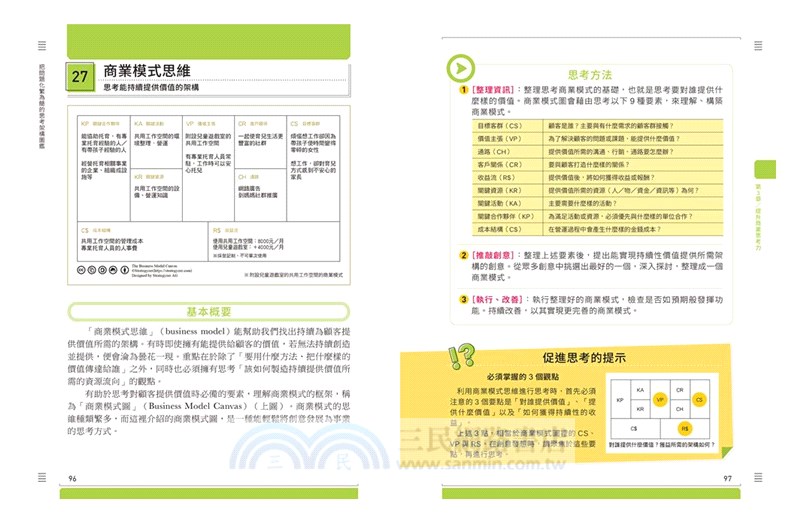 把問題化繁為簡的思考架構圖鑑 五大類思考力 60款工具 提升思辨 創意 商業 企畫 分析力 讓解決問題效率事半功倍 隨書送 把問題化繁為簡的思考架構練習本 三民網路書店