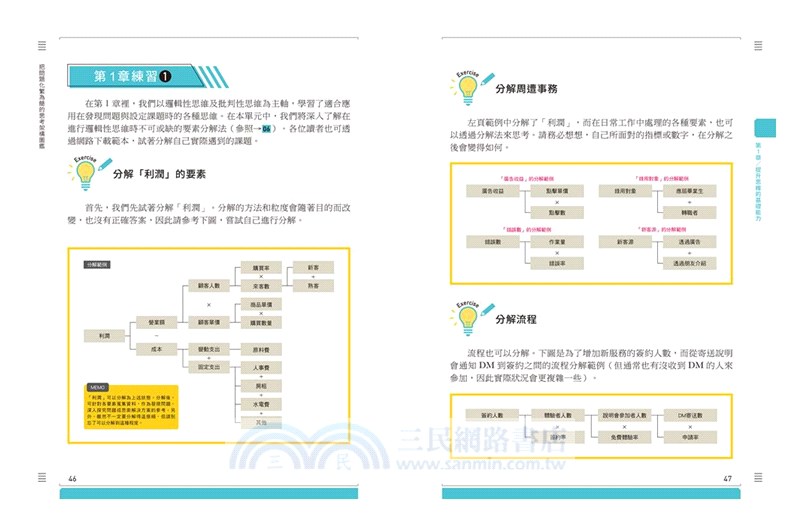 把問題化繁為簡的思考架構圖鑑 五大類思考力 60款工具 提升思辨