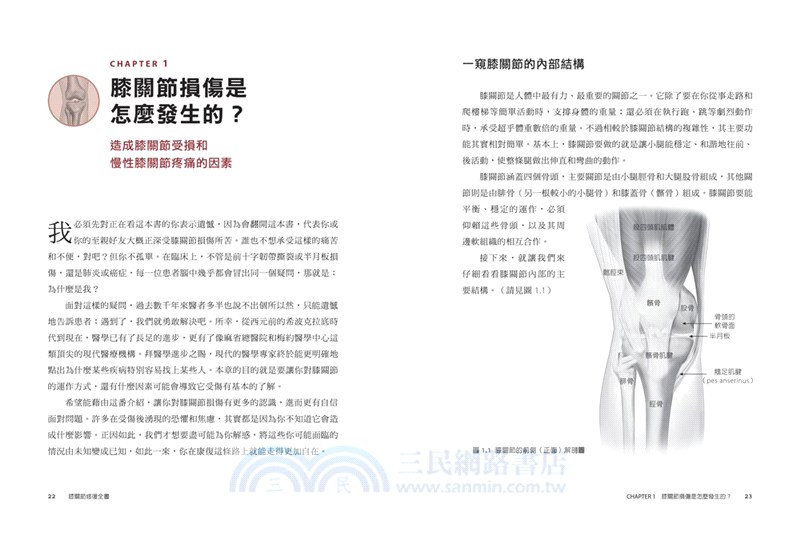 膝關節修復全書：慢性膝蓋痛‧退化性關節炎‧十字韌帶撕裂，25種常見膝蓋問題的修復照護指南