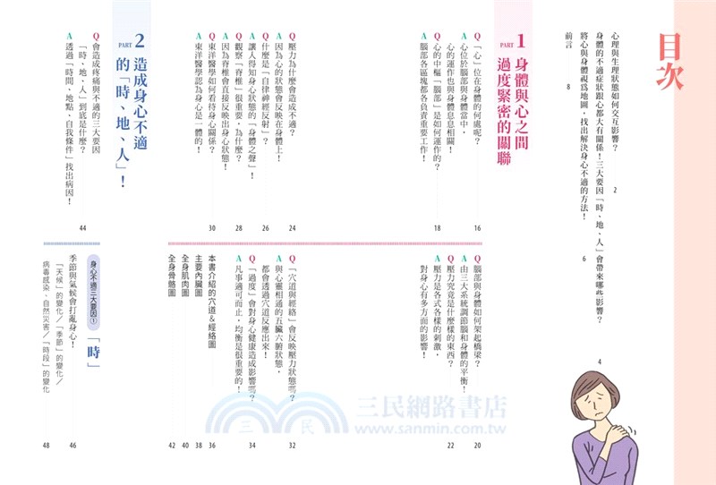 身體情緒疼痛地圖X24節氣調理手冊【二合一身心修復套組】