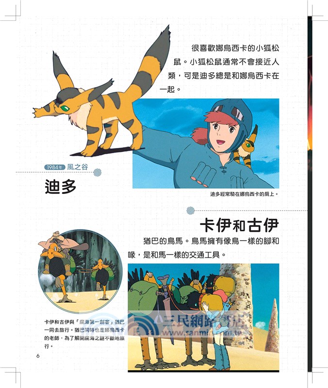 吉卜力工作室的各式各樣的生物