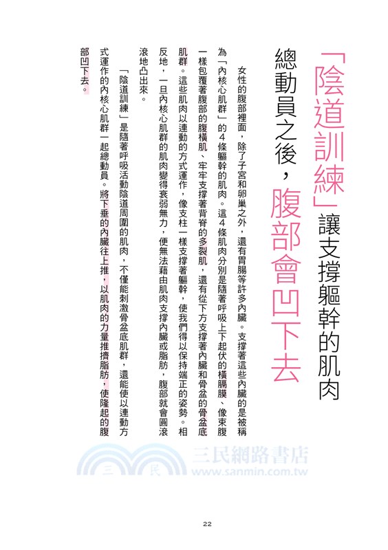 法式1分鐘陰道訓練法：細腰×瘦肚×恢復緊實