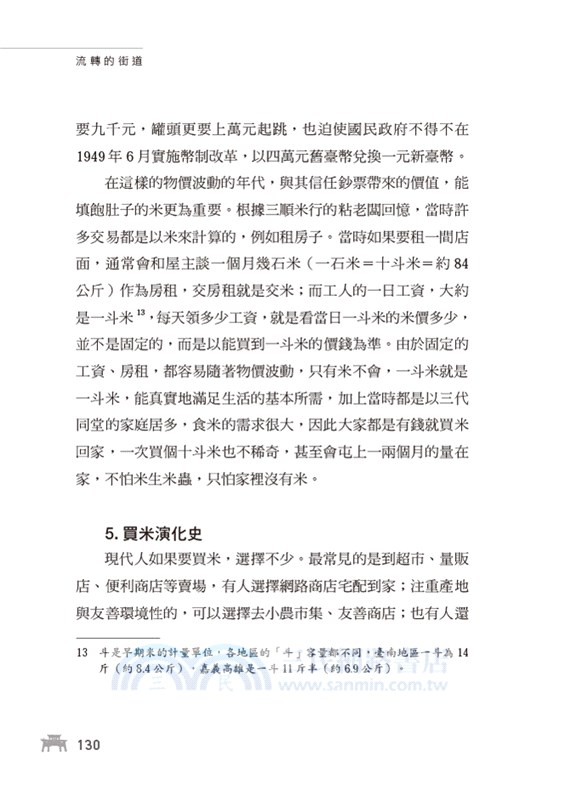 流轉的街道：府城米糧研究