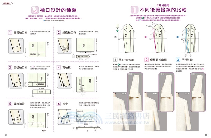 服裝版型研究室外套&大衣篇：製圖、設計變化、打版的詳細解說，可以自由製作自己喜歡的外套款式