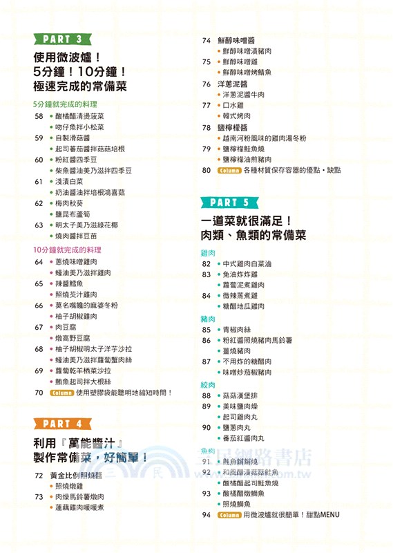 「常備菜食堂」的超簡單神菜單168：Twitter近40萬粉絲推崇！忙人專屬食譜