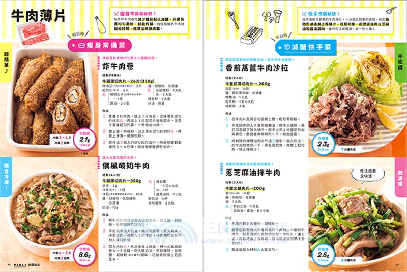 瘦身常備菜&減醣快手菜330