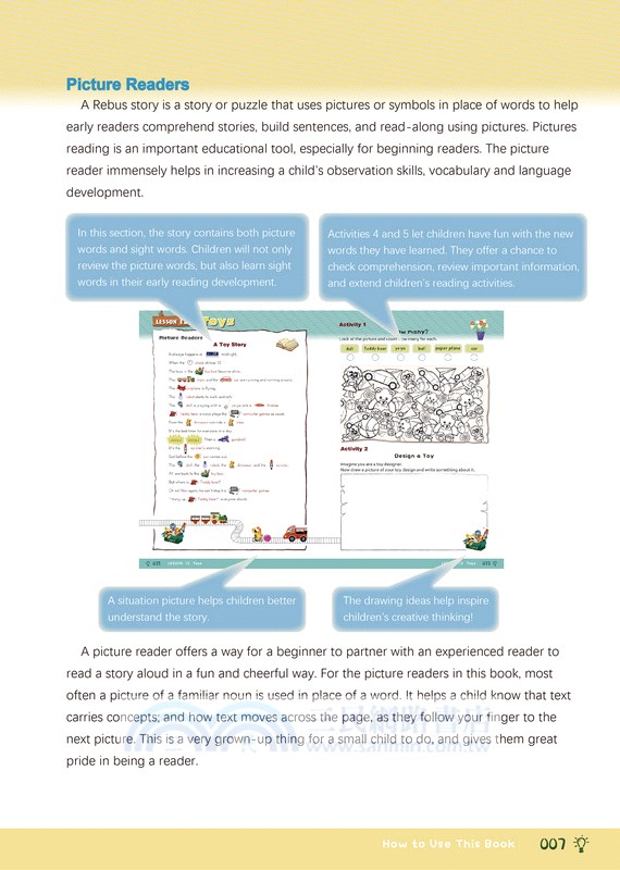 Picture Dictionary- for children（附隨掃隨聽 QR code）