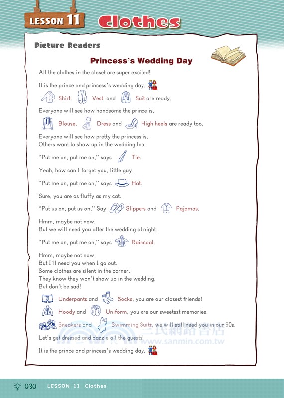 Picture Readers- for children（附隨掃隨聽 QR code）