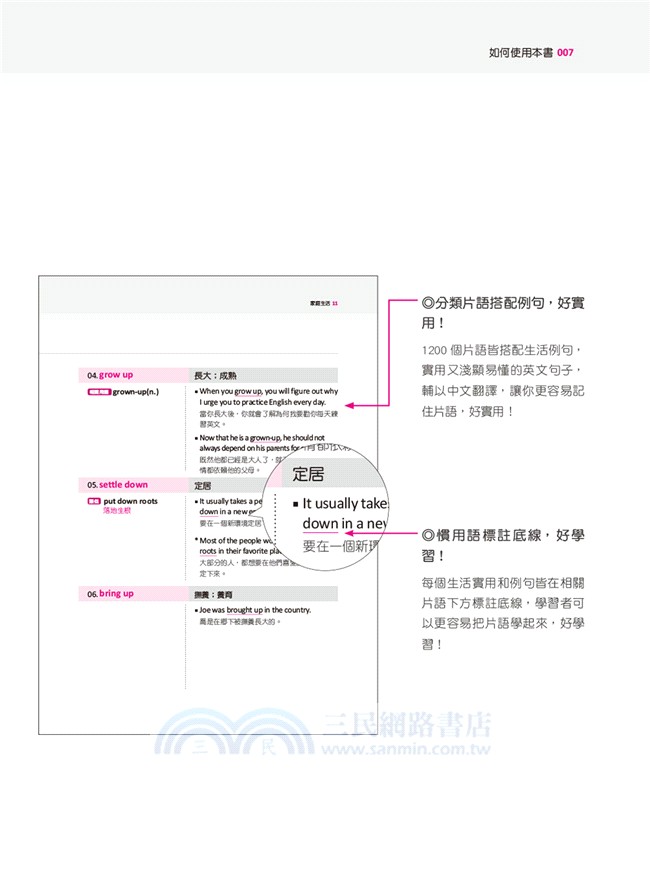 英文片語寶典：從片語、閱讀到寫作，一網打盡！從大學學測、指考到全民英檢、多益，每考必勝！