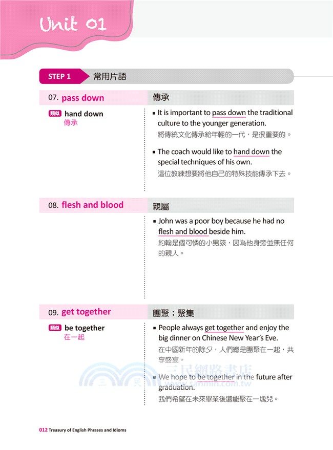 英文片語寶典：從片語、閱讀到寫作，一網打盡！從大學學測、指考到全民英檢、多益，每考必勝！