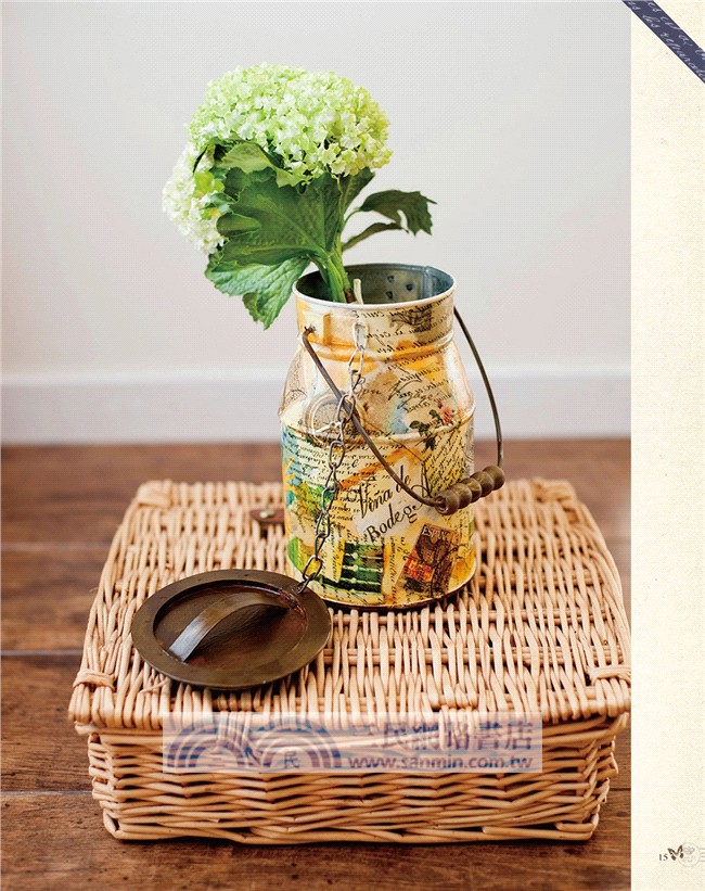 愛上蝶古巴特拼貼轉角の幸福時光；28項創造純手感家居生活的拼貼設計，紙×剪刀×木器