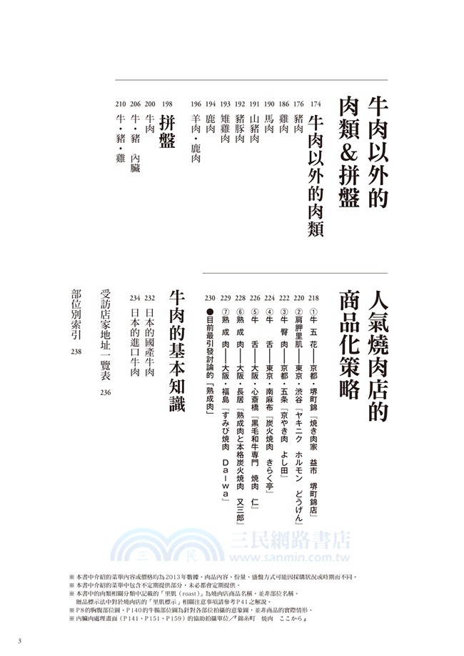 燒肉經典菜單：開店必備！公開人氣燒肉店獨家密技！