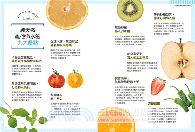 Detox water純天然維他命水