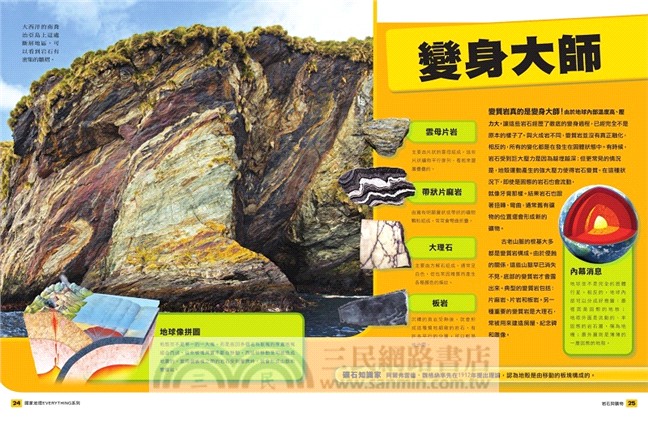 國家地理兒童百科：岩石與礦物