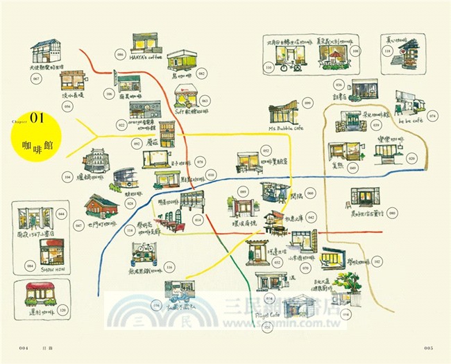 日日的美好，咖啡館繪手帳