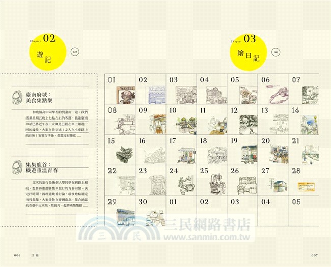 日日的美好，咖啡館繪手帳