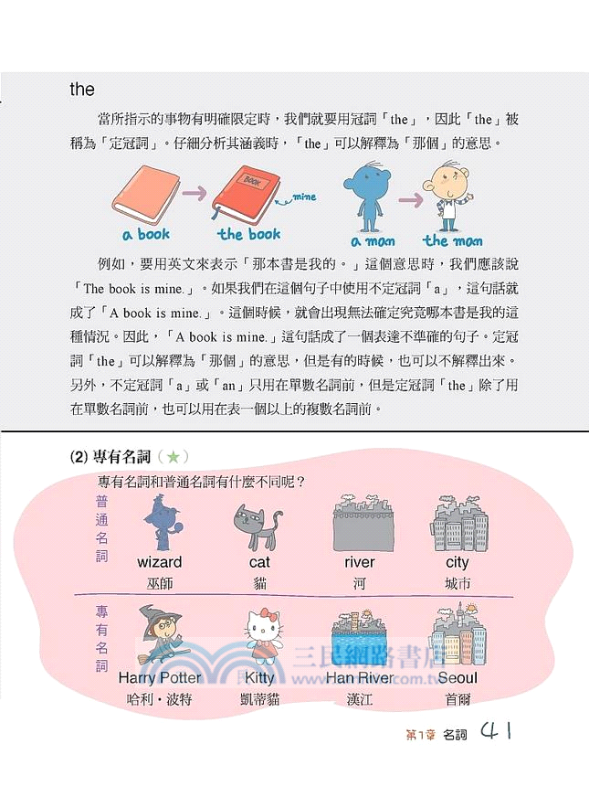 用美國小孩的方法學文法 一本神奇瞬間圖解文法書 三民網路書店