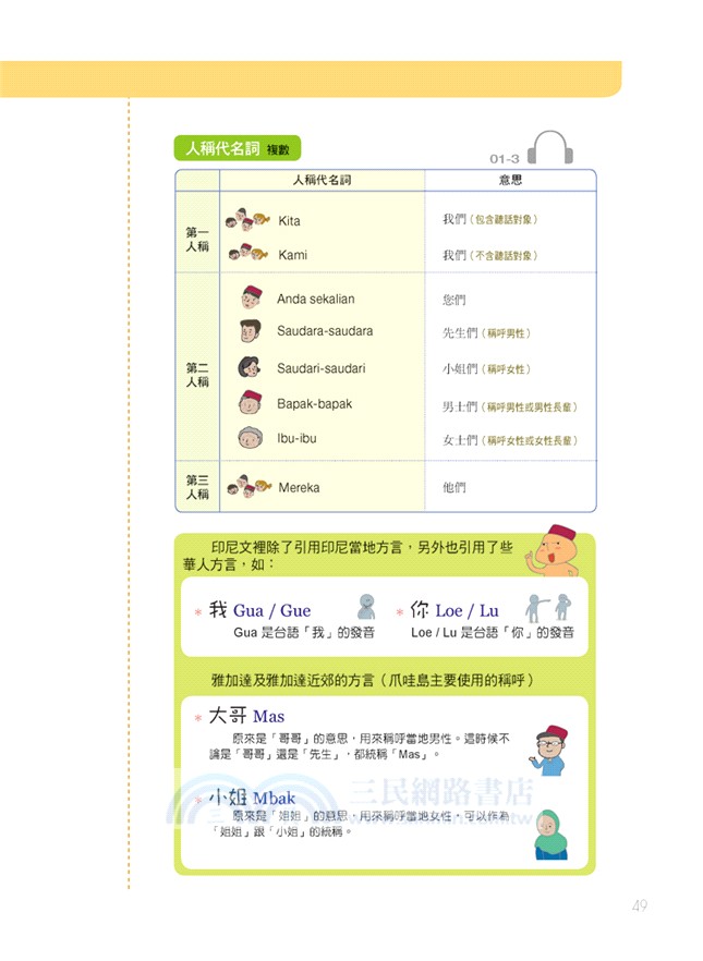 我的第一本印尼語課本：最好學的印尼語入門書