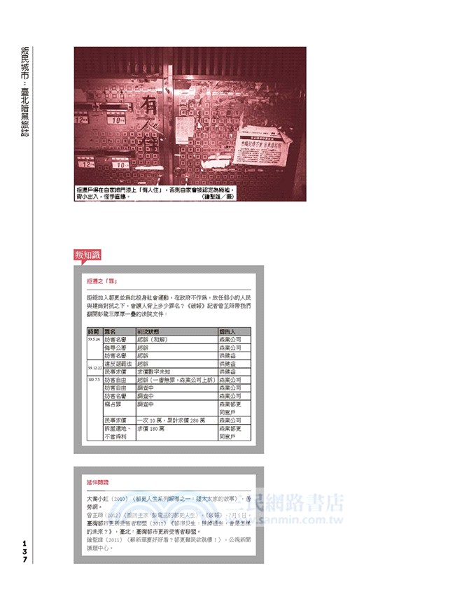 叛民城市：臺北暗黑旅誌