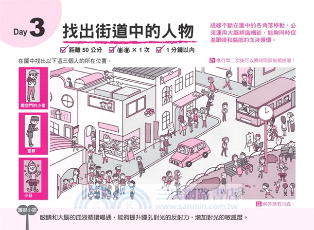 史上最強！每天3分鐘！看看圖～視力就回復：拯救假性近視，不要「看不清楚」就急著去配眼鏡