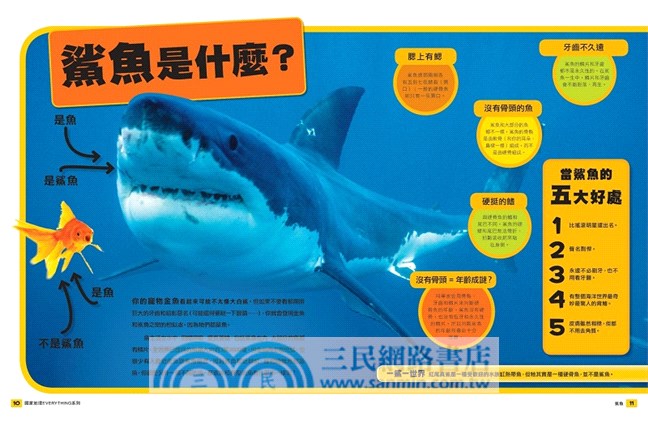 國家地理兒童百科：鯊魚