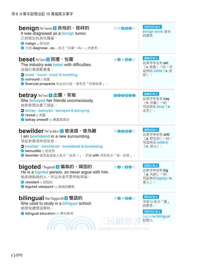 用6大單字記憶法記10萬個英文單字