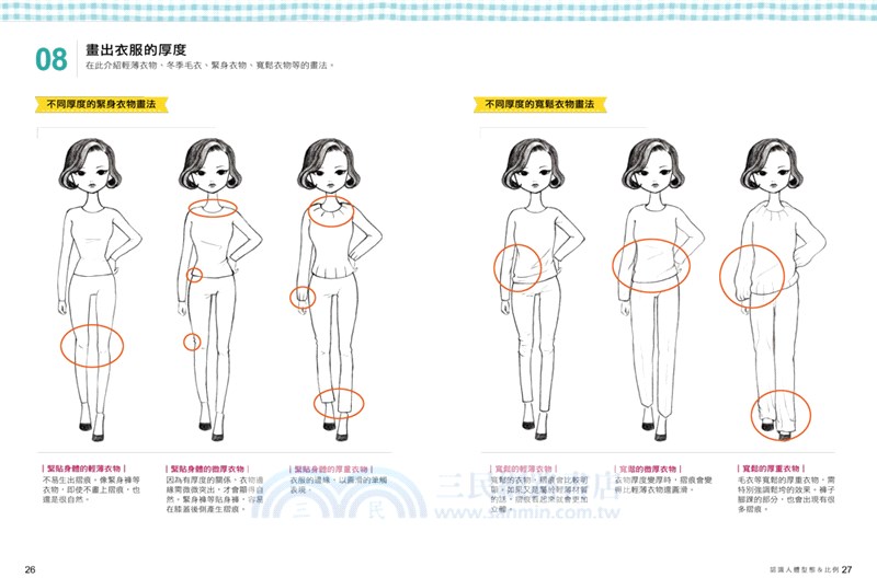 女孩愛穿搭，時尚服裝簡筆畫：服裝插畫教學全圖解，手繪上色技巧X80種經典風格，零基礎也能畫出時裝設計圖！