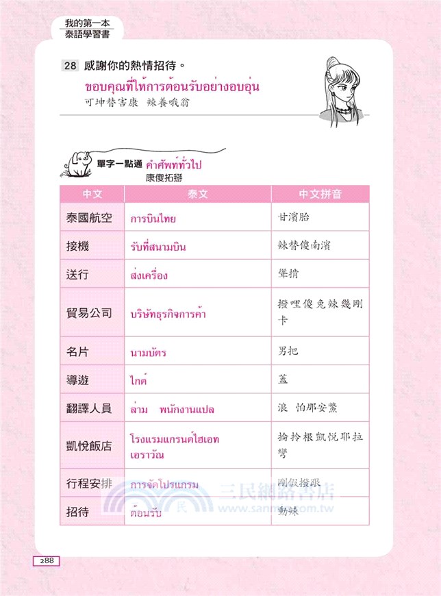 超好學！我的第一本泰語學習書：中文拼音輔助，6天開口說泰語