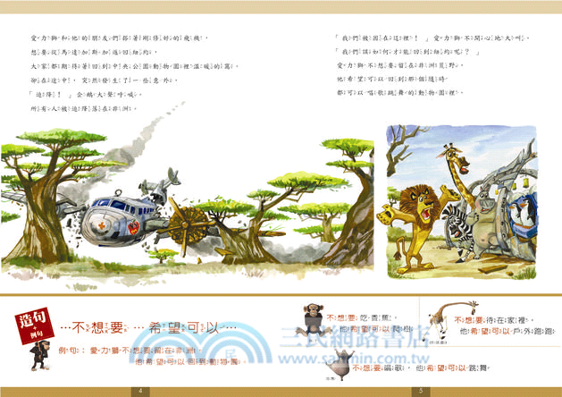 馬達加斯加2：我的造句故事書