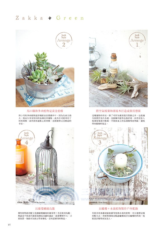 雜貨X花草盆栽布置特選150