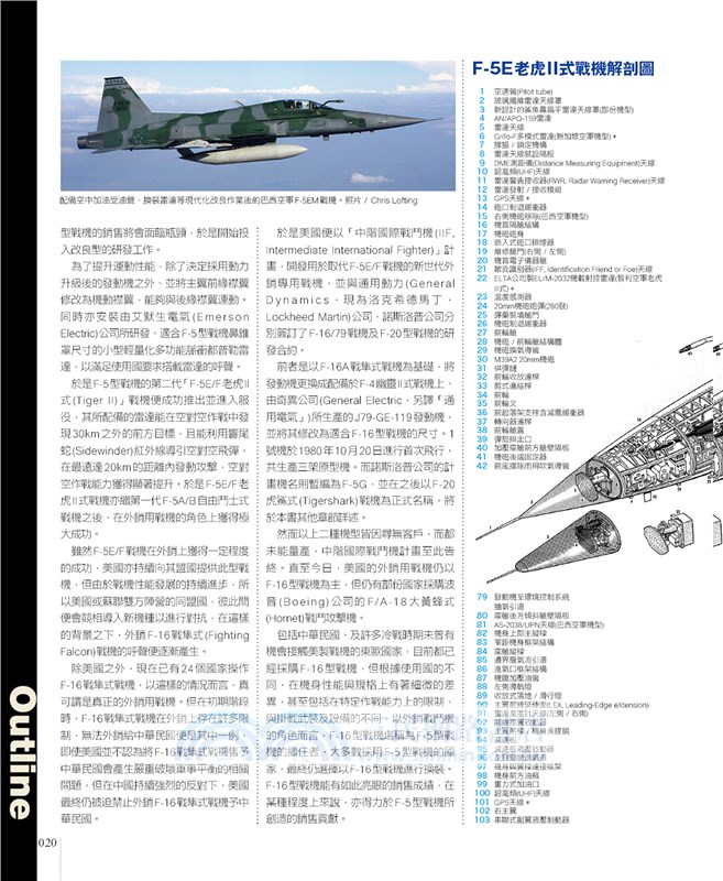 F-5自由鬥士式／老虎II式戰機