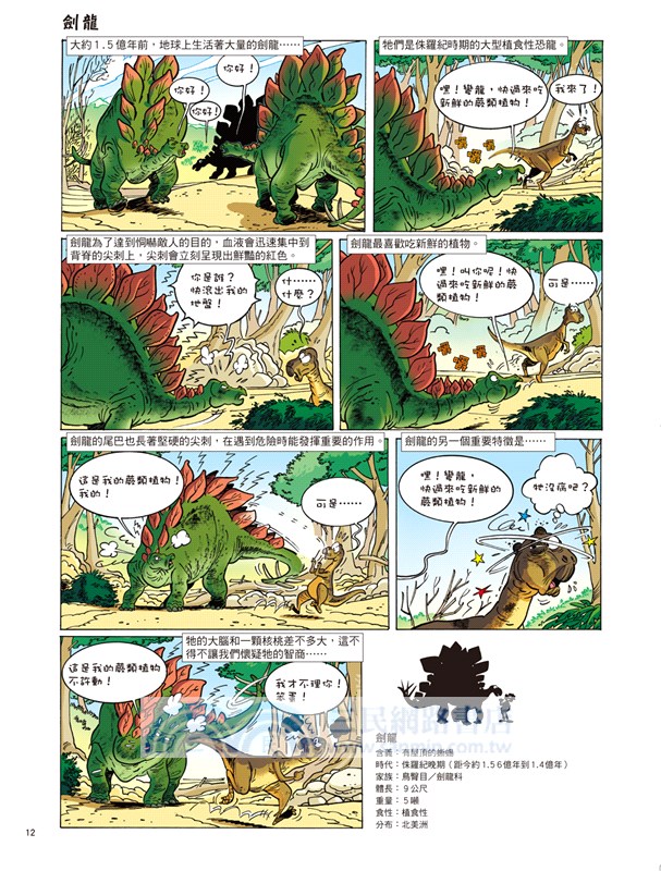 Dinosaurs爆笑恐龍漫畫01：想活命就別和恐龍講道理！