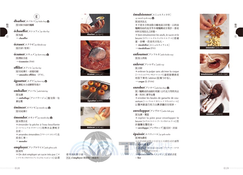 糕點常用語必備的法中辭典：分類別附反查索引與拼音